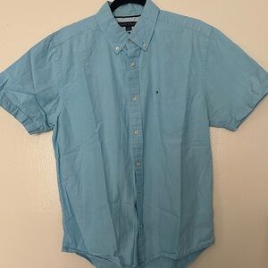 Tommy Hilfiger Sky Blue Short Sleeve Shirt